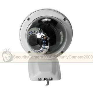   CCD 540TVL Waterproof Outdoor IR Vari focal Dome Camera 3.5 8mm Lens
