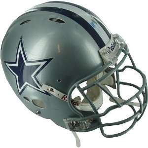  Anthony Spencer #93 2008 Cowboys Game Used Silver Helmet 