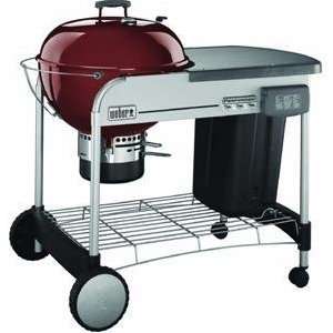 Weber Stephen Products Red Performer Grill 1424001 Charcoal Grill
