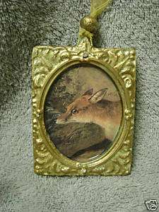 Artisan Made Cast Red Fox Ornament 1  Fox Hunt Foxhunt  