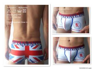 NEW 3PCS flag man underwear inner pants boxer briefs SZ XL(32 35 