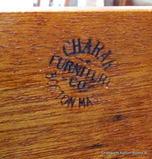1930s Inlaid Mahogany Charak Furniture Dining Room Sideboard  