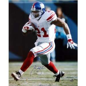 Tiki Barber Eclipsing the 10000 Yard Rushing Mark 8x10