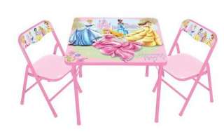   Princess Arts & Crafts Activity Game Table and Chairs Set  