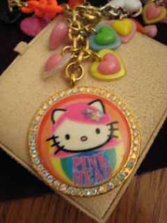 Tarina Hello Kitty cameo Necklace $880 + jewelry box NR  