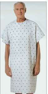 48 NEW HOSPITAL PATIENT GOWN MEDICAL EXAM GOWNS ECONOMY  
