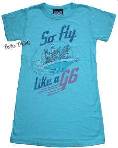 Junk Food JETSONS SO FLY LIKE A G6 T Shirt NEW Jrs  