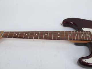   Stratocaster Electric Guitar   Made in Mexico   Left Handed   Maroon