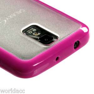   Hercules T989 T Mobile TPU Candy Case Cover Clear/Pink Gummy  