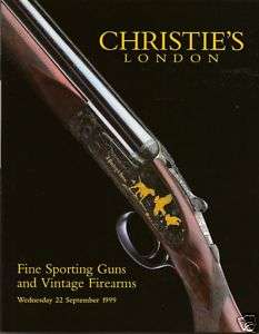 CHRISTIE’S Sporting Guns Pistols Vintage Firearms  
