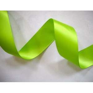  Apple Green Double Face Satin Ribbon 1.5 Inch By The Yard 
