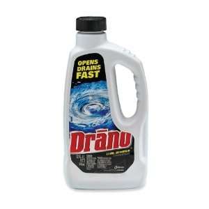  Liquid Drain Cleaner, 32oz Safety Cap Bottle, 12/ctn 