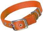 Hamilton Double Thick Nylon Deluxe Dog Collar, 1 Inch by 18 Inch 