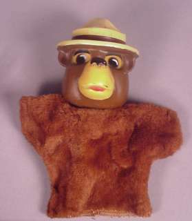 Vintage Ideal Smokey Bear hand puppet figure toy 1969  