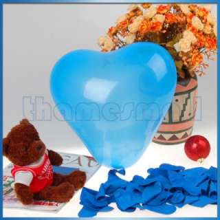 100 Heart Shaped Balloon Wedding Party Favors Decor 12  