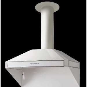 236 BL Black Model A 600 CFM 12 Tall 36 Canopy Range Hood with Dual 