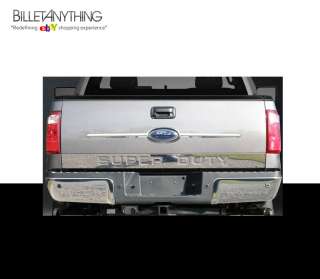 FORD F250 F350 2008 2010 CHROME TAIL GATE ACCENTS  
