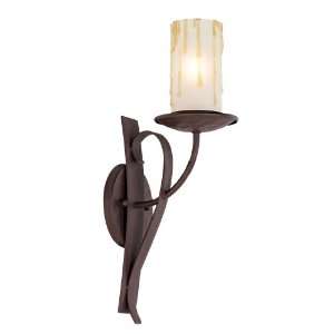  Iron Drip Electrical Candle Wall Sconce