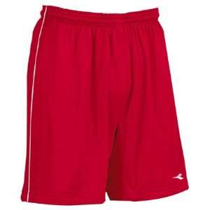  Diadora Ermano Soccer Shorts 994418 110 RED YS Sports 