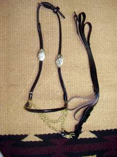 Arabian Show Halter Lead Large Horse Tack BLACK  