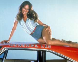CATHERINE BACH ON CAR ROOF HOT DUKES OF HAZZARD POSTER  