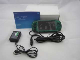 Sony PSP 3000E PSP 3001c Metal Gear Solid Edition Green (CONSOLE ONLY 