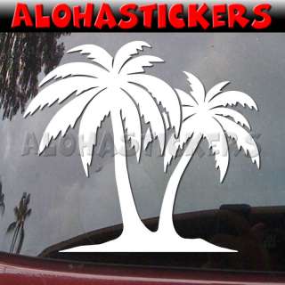 PALM TREES Hawaii Vinyl Decal Truck Window Sticker H76  