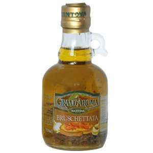 GrandAroma Bruschettata Flavored Extra Virgin Olive Oil 8.5 Oz 