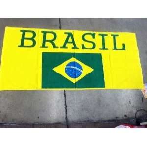  FIFA World Cup National BRASIL Soccer Team Beach Towel 