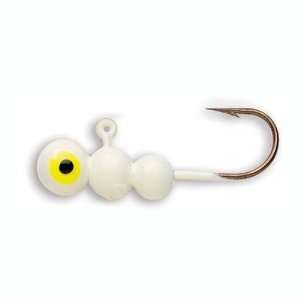  Lindy Ice Worm Jigs Size 8; Color Chartreuse (3)(Off 
