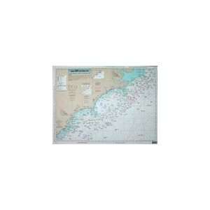 Cape Hatteras, NC to Cape Canaveral, FL Offshore Canyon & Ledge Chart 