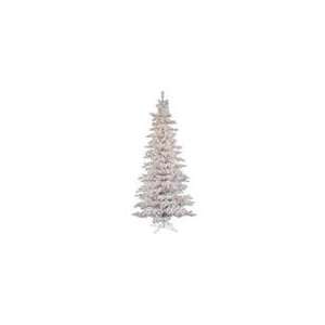  Vickerman 22238   7.5 x 43 Flocked White Slim 400 Clear 