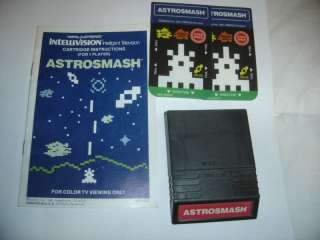 Mattel Intellivision   Astrosmash   1981  