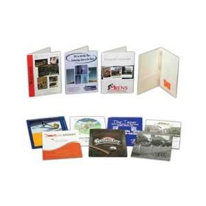   , uncoated presentation folder with double scored spine and file tab