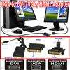 UGA USB 2.0 to HDMI VGA DVI Multi Display Adapter Cable Graphics Card 