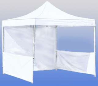 Half Walls for 10x10 Pop Up Canopy Party Tent White  