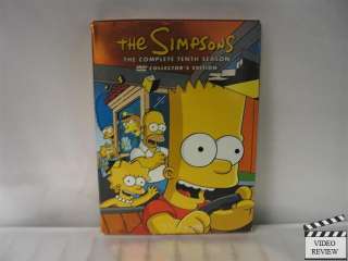 The Simpsons   Season 10 (DVD, 2009, 4 Disc Set) 024543460411  