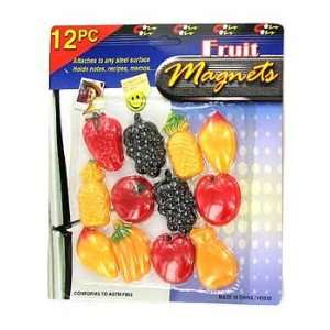  Fruit Magnets 12 Piece Case Pack 48 