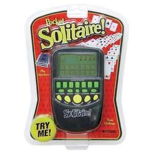   Solitiare Handheld Game (WITH TIMER CHALLENGE) NEW Toys & Games