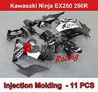 Kawasaki Ninja EX250 250R 2008 2012 09 10 11 Aftermarket fairings body 