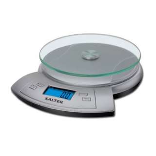 Salter glass electronic kitchen scale with timer and temperature 