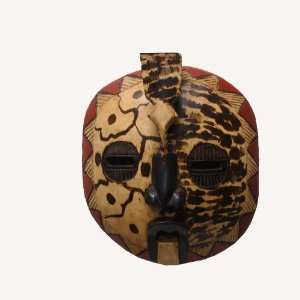  Mask   Round Bird Mask Handmade in Ghana