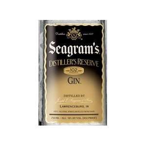  Seagram Gin Distillers Reserve 200ML Grocery & Gourmet 