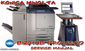 Konica Minolta Bizhub Pro C500   Service Manual  