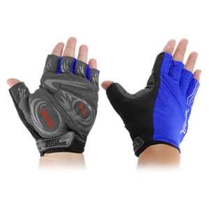   Tri Colors Nonslip Palm Elastic Cycling Gloves Pair