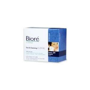  Biore Facial Cleansing Cloths, Refill Twin Pack   68 