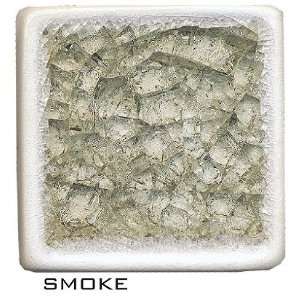  Crackle Glass Tiles 1 x 1 Color Smoke