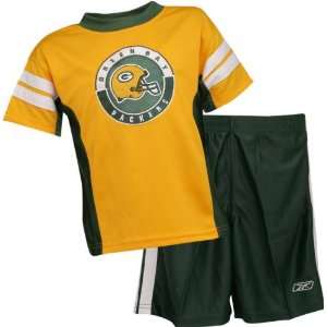  Green Bay Packers Kids 4 7 Top and Short Set Sports 