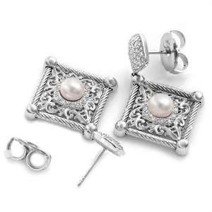  Charriol Fashionable Earrings With 0.65Ctw Genuine Super 