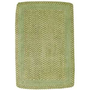   0460 Leaf Green 280 15 Chairpad Round Area Rug